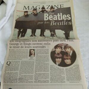 “The Beatles by the Beatles,” Le Soleil, Thursday, September 28, 2000, in French